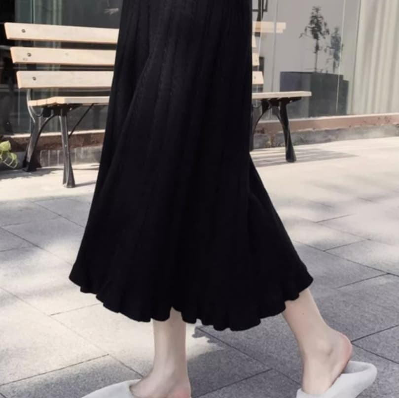 40代に似合う！すらっと美人見えする黒フレアスカート10選 - 黒