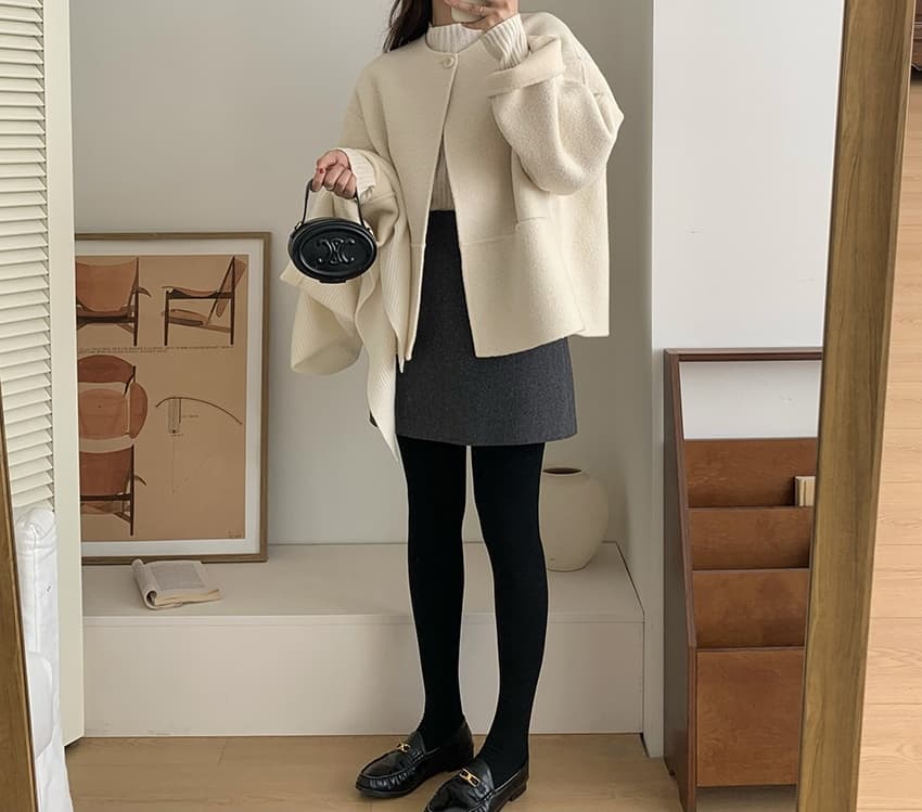 黒 スカート 上品シンプルミニスカート